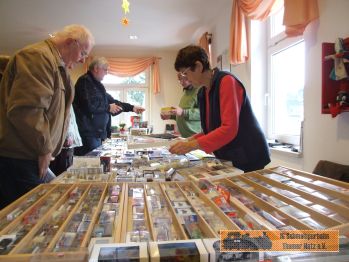 Im Obergeschoss gab es auch dieses Mal ein gro�es Angebot.